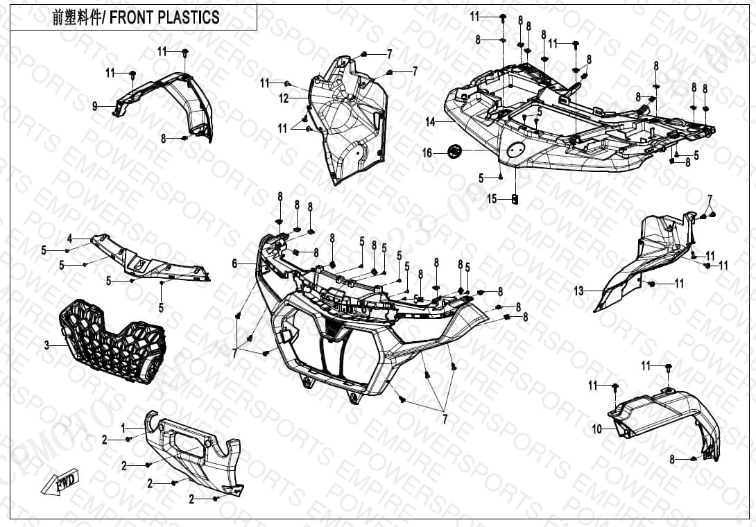 F04-1 — FRONT PLASTICS