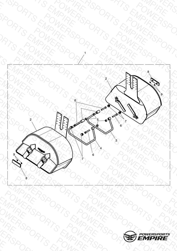 Large Saddlebag Kit