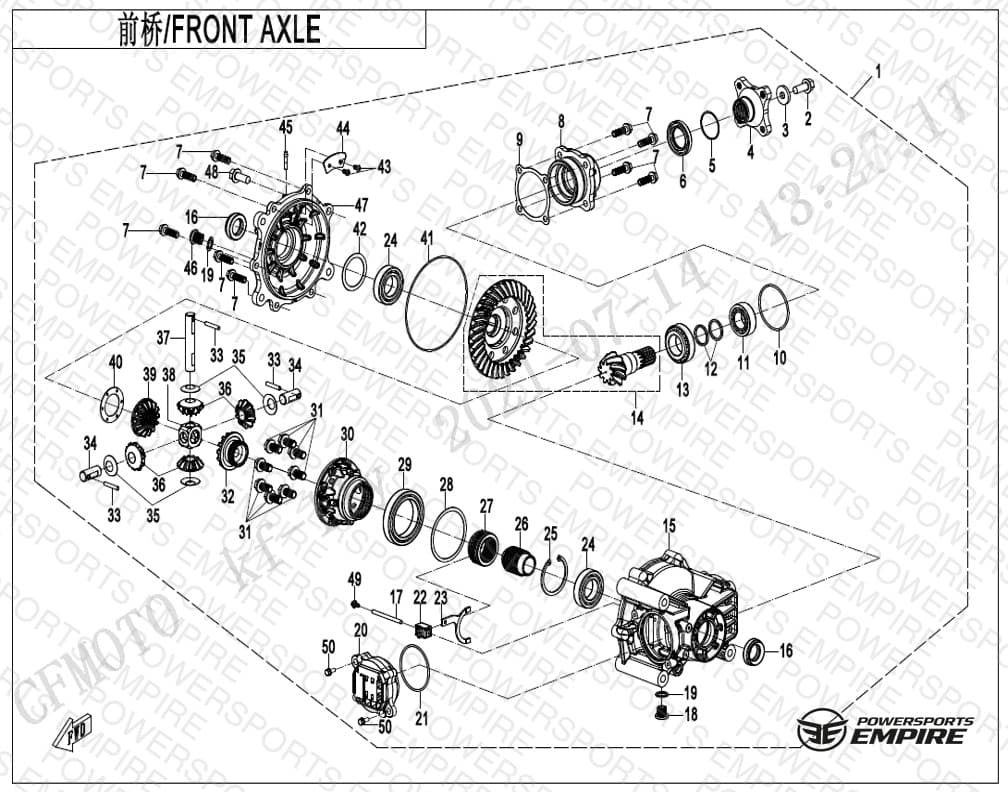 F31 — FRONT AXLE