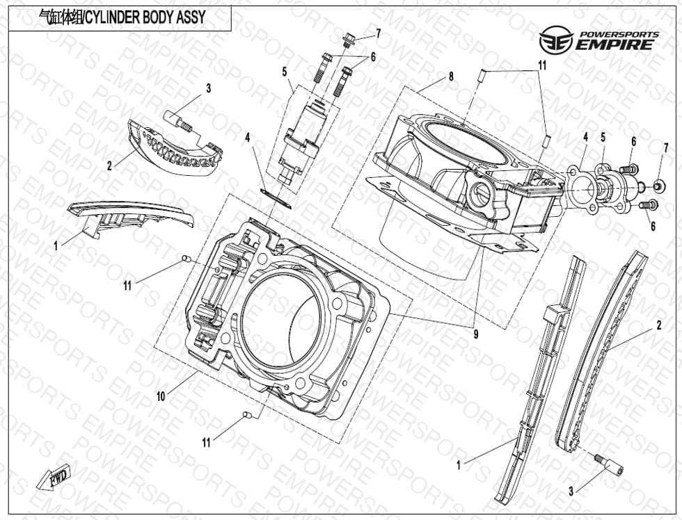 E02-3 — CYLINDER BODY