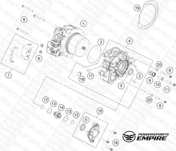 ENGINE CASE