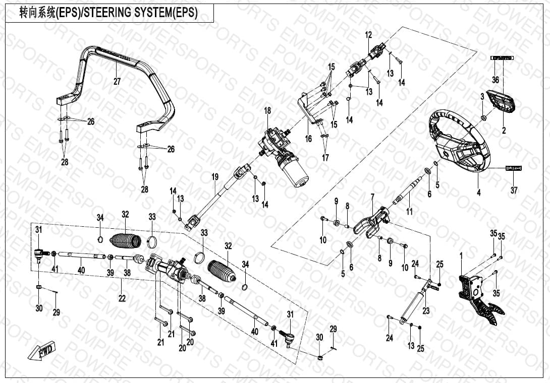 F10 — STEERING SYSTEM