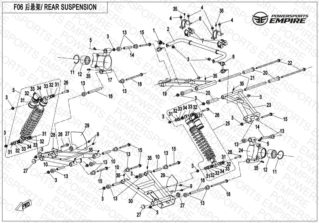 F06-B-V3 — REAR SUSPENSION