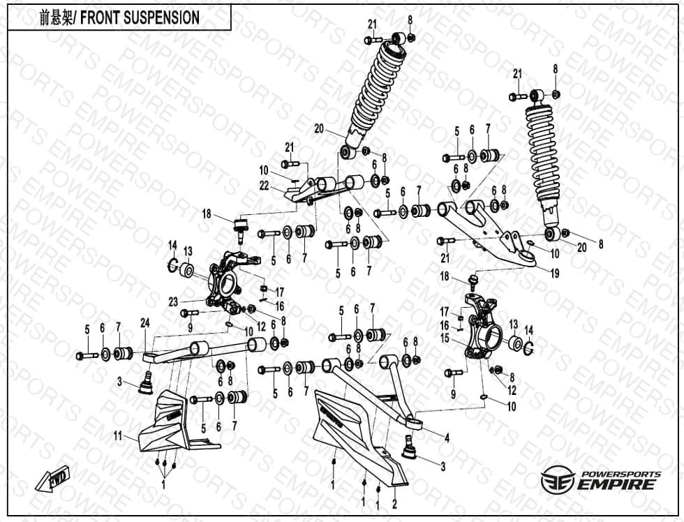 F05-B-V2 — FRONT SUSPENSION(NA)