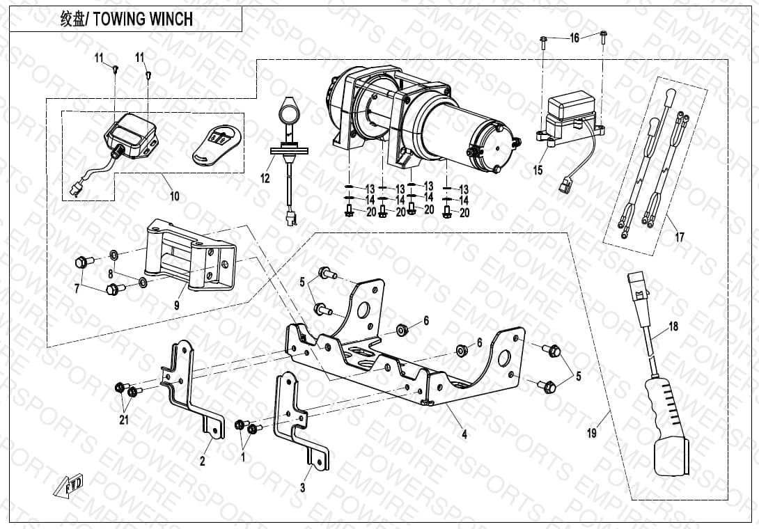F15-2 — TOWING WINCH