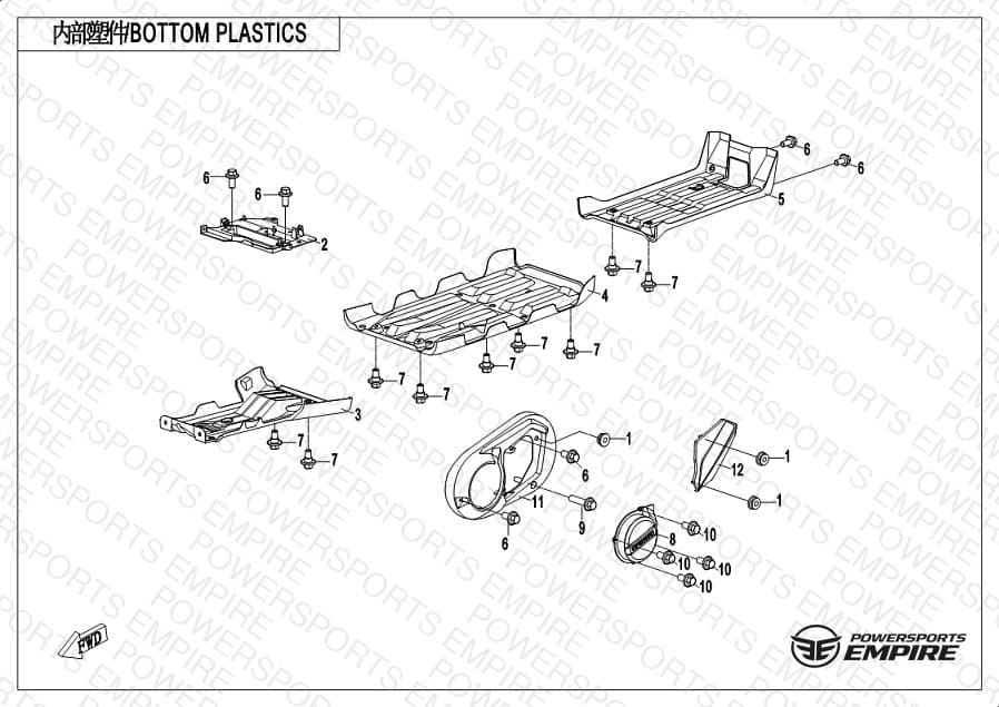 F04-4 — BOTTOM PLASTICS