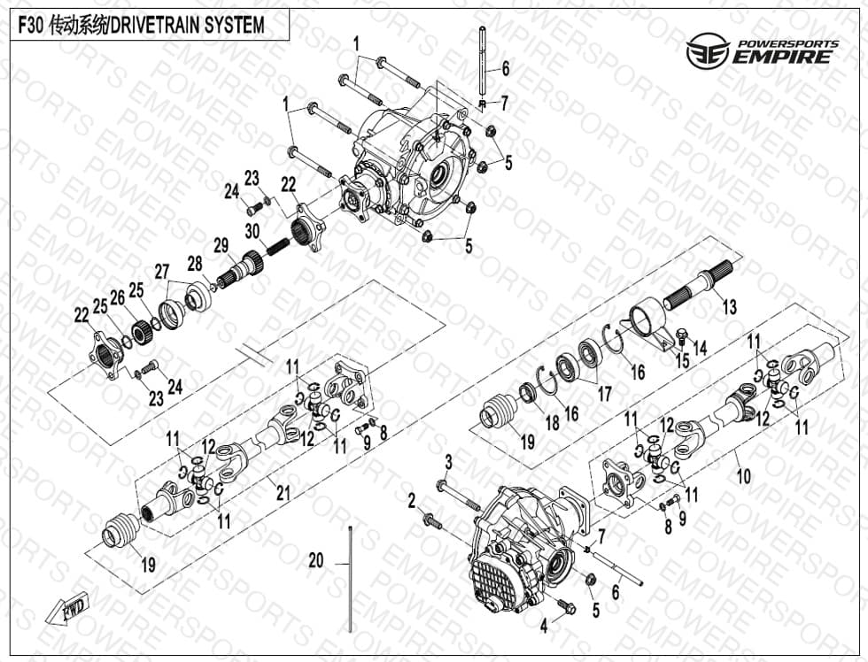 F30-B — DRIVETRAIN SYSTEM