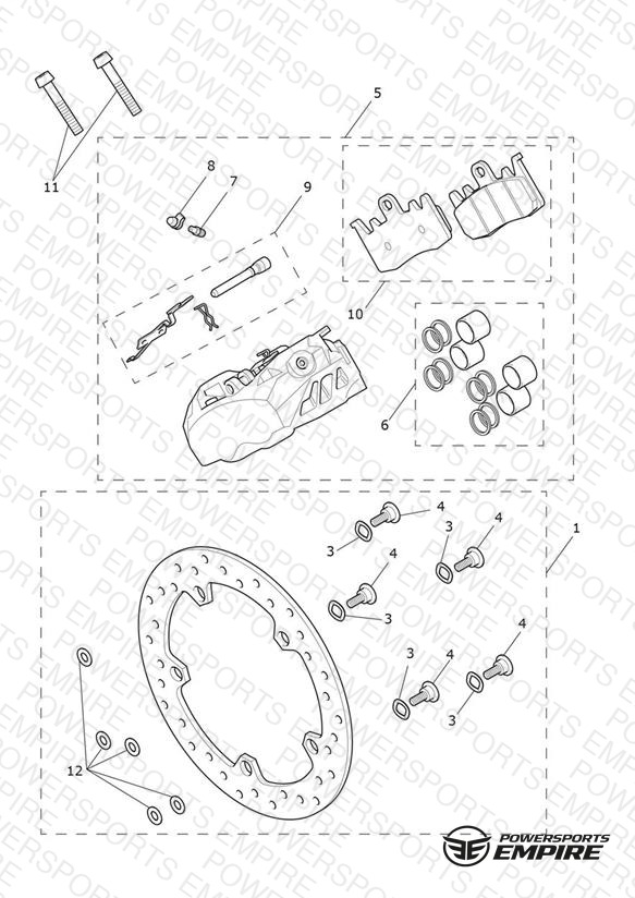 Rear Caliper & Disc