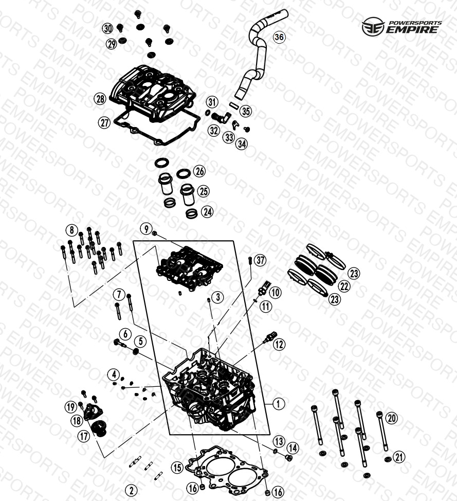 E02-1 — CYLINDER HEAD