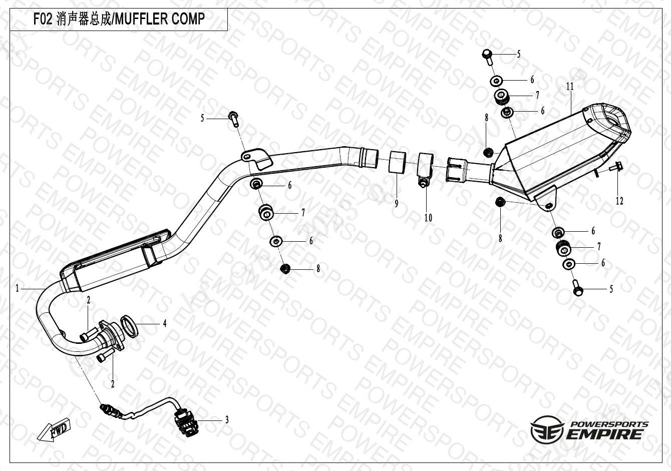 F02 — MUFFLER
