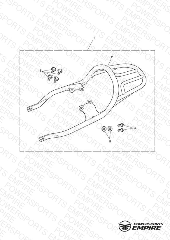 Luggage Rack Kit, Black