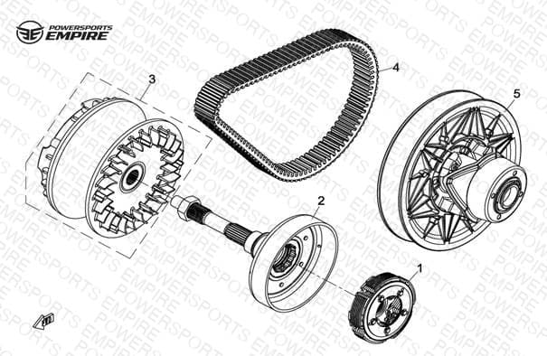 E17 — CVT CLUTCH ASSY
