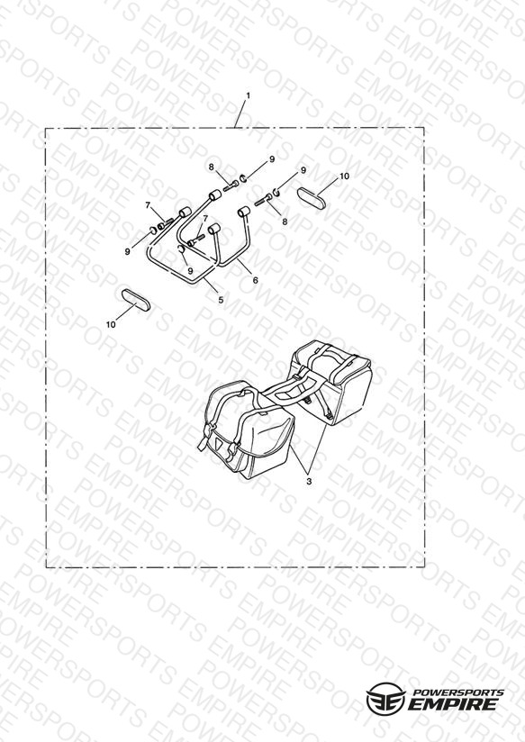 Pannier Kit, Leather, Type C