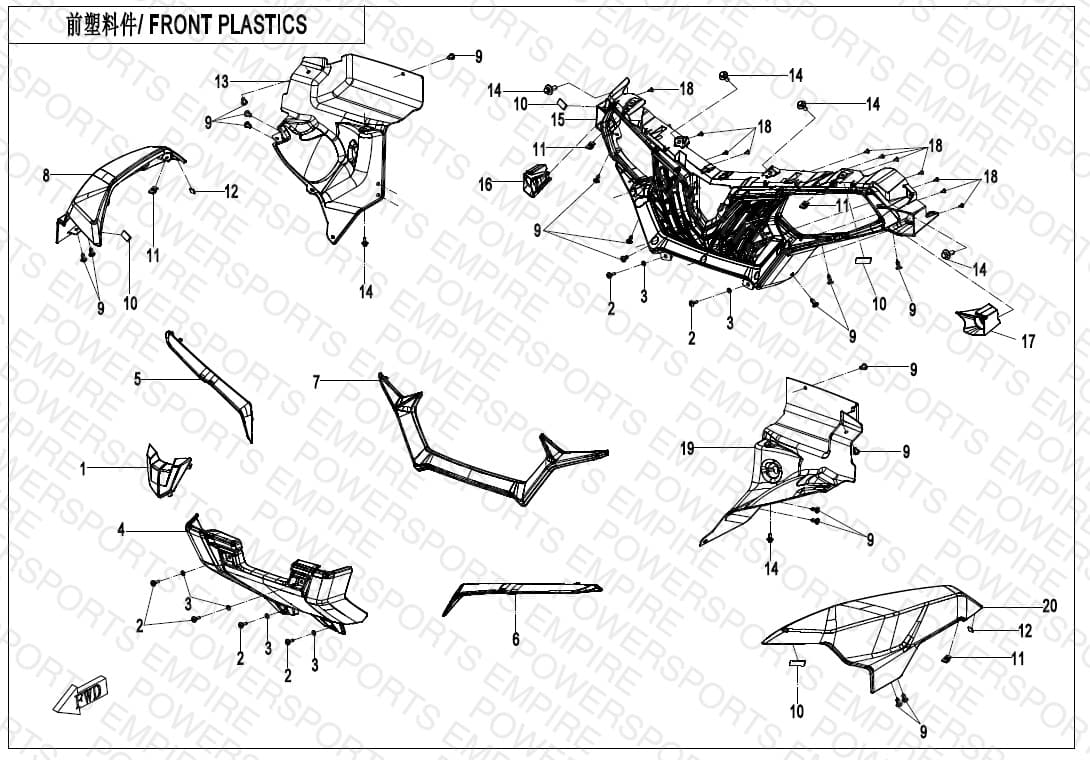 F04-1 — FRONT PLASTICS