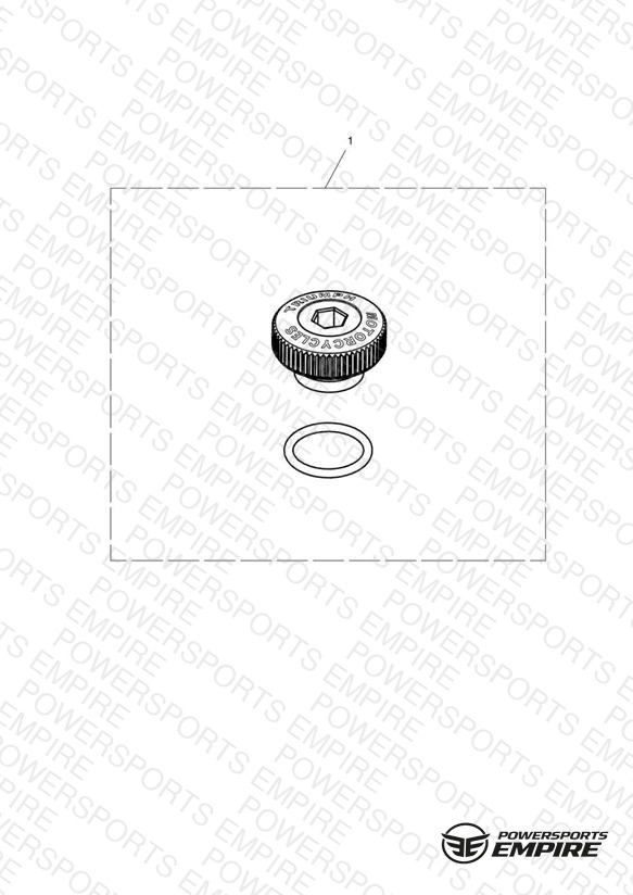 Oil Filler Cap, Machined, Black