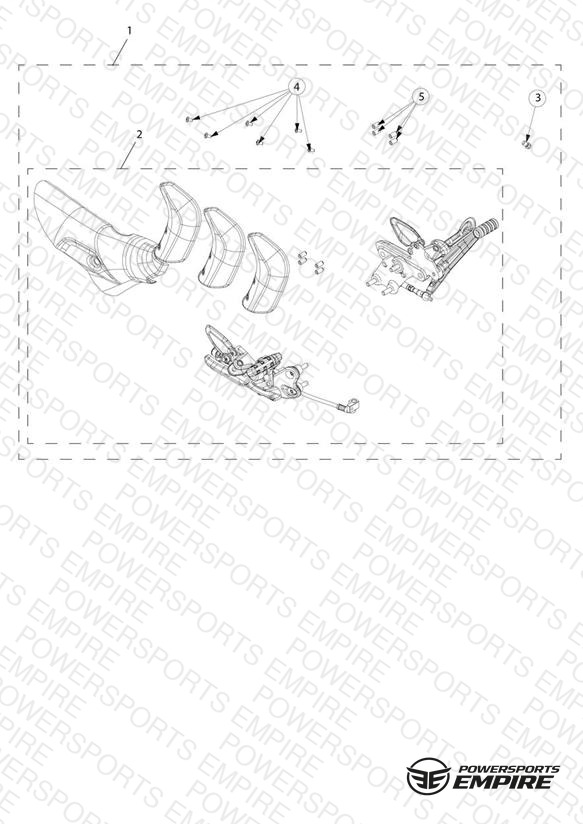 Foot Control Kit, Forward