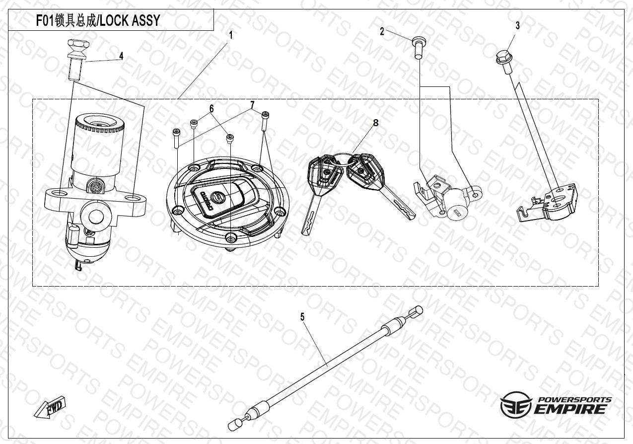 F01 — LOCK KIT