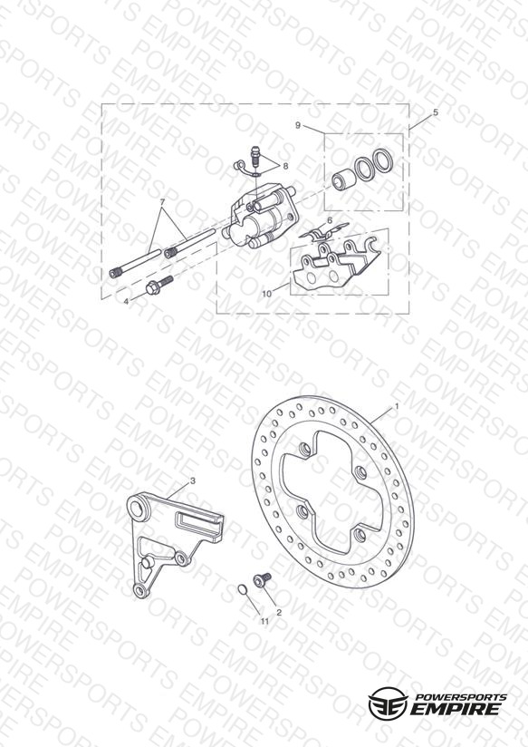 Rear Brake & Disc