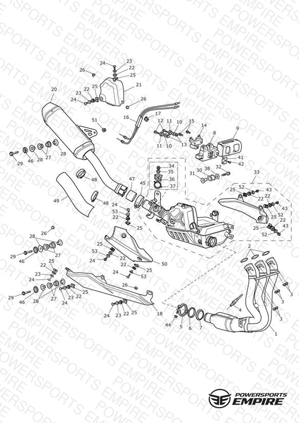 Exhaust System - JP Only - 636142 >