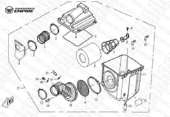 F34 — AIR FILTER ASSY