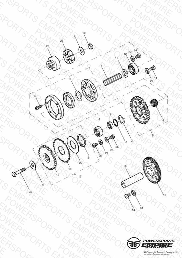 Alternator/ Starter Gears