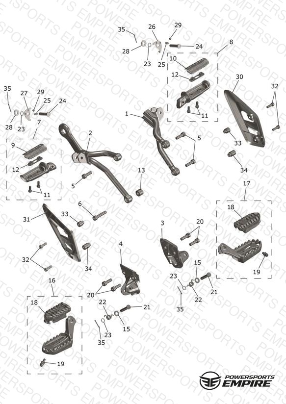 Footrests