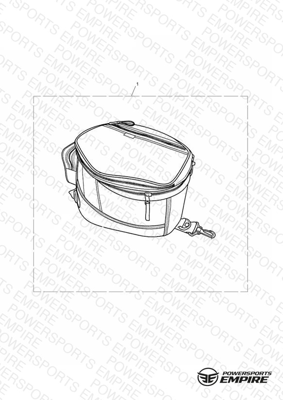 Magnetic Tank Bag Kit, 20-30L
