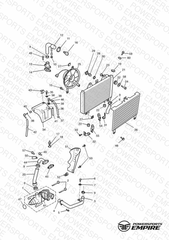 Cooling System 3 Cylinder
