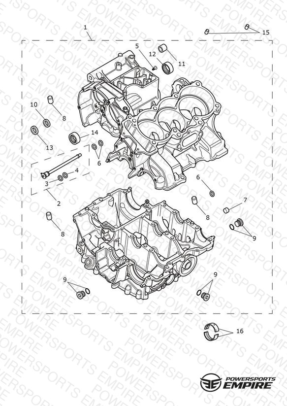 Crankcase & Fittings