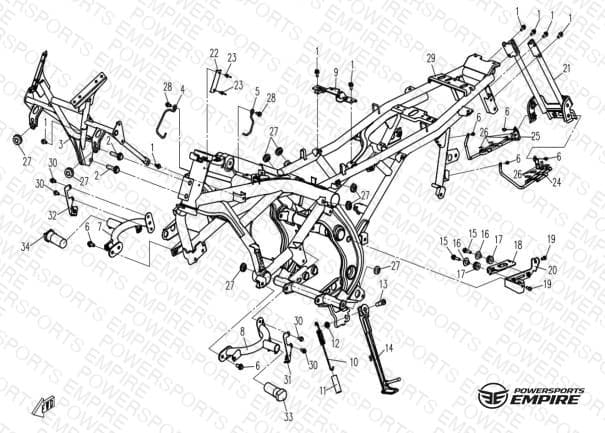 F03 — FRAME ASSY