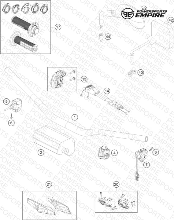HANDLEBAR, CONTROLS