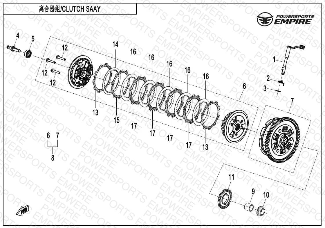 E05 — CLUTCH ASSY