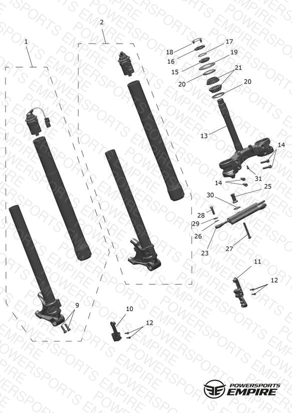 Front Forks & Lower Yoke