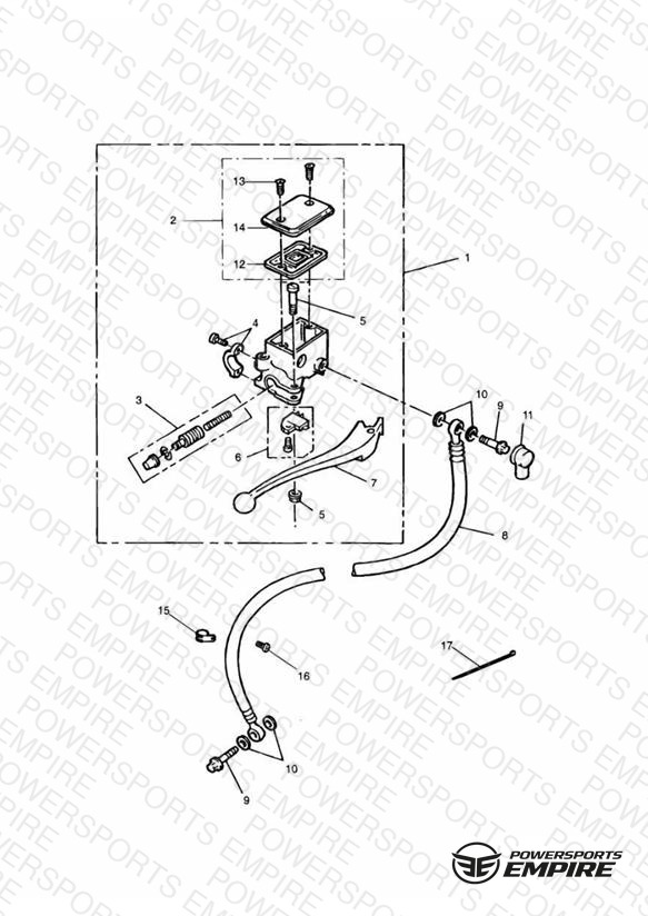 Front Brake Master Cylinder