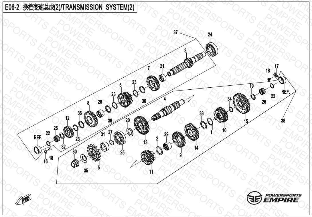 E06-2 — TRANSMISSION SYSTEM(2)