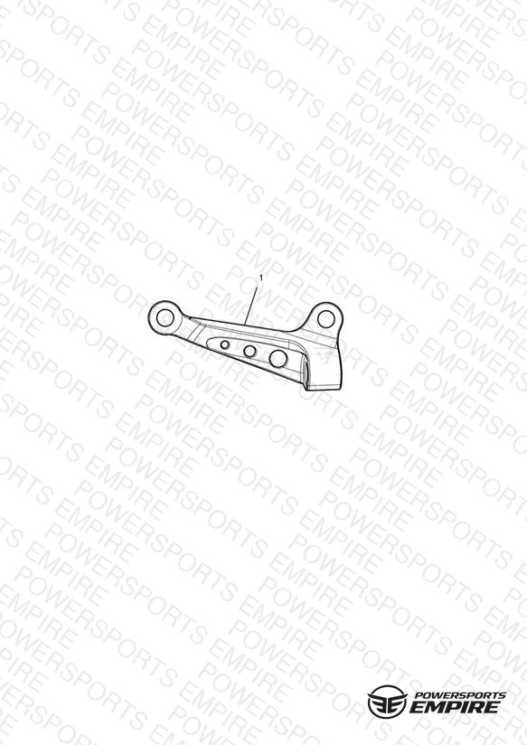 Clutch Cable Guide, Clear Anodised