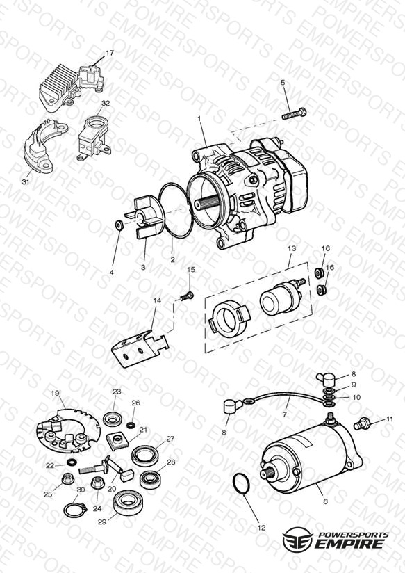 Alternator/Starter