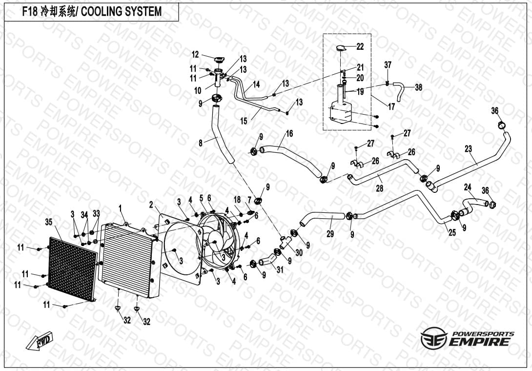 F18 — COOLING SYSTEM