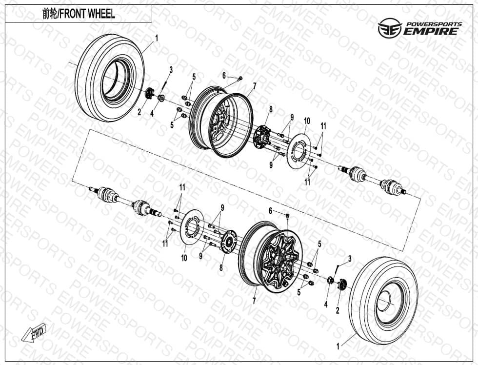 F07 — FRONT WHEEL