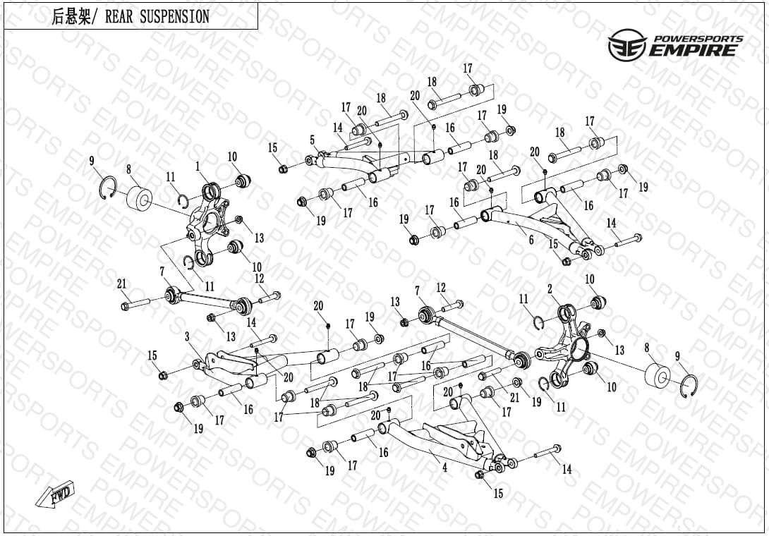 F06-1 — REAR SUSPENSION