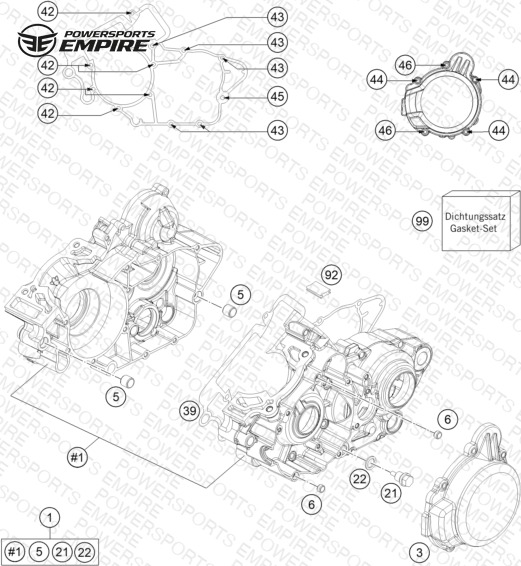 ENGINE CASE