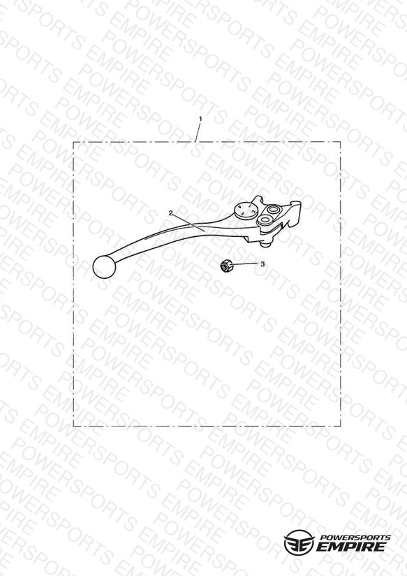 Brake Lever Kit, Adjustable
