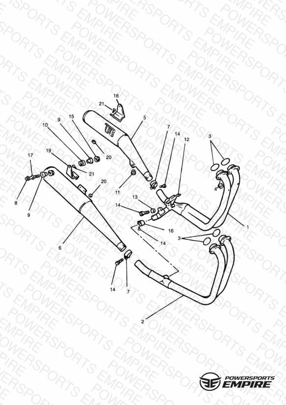 Exhaust System 4 Cylinder Engines