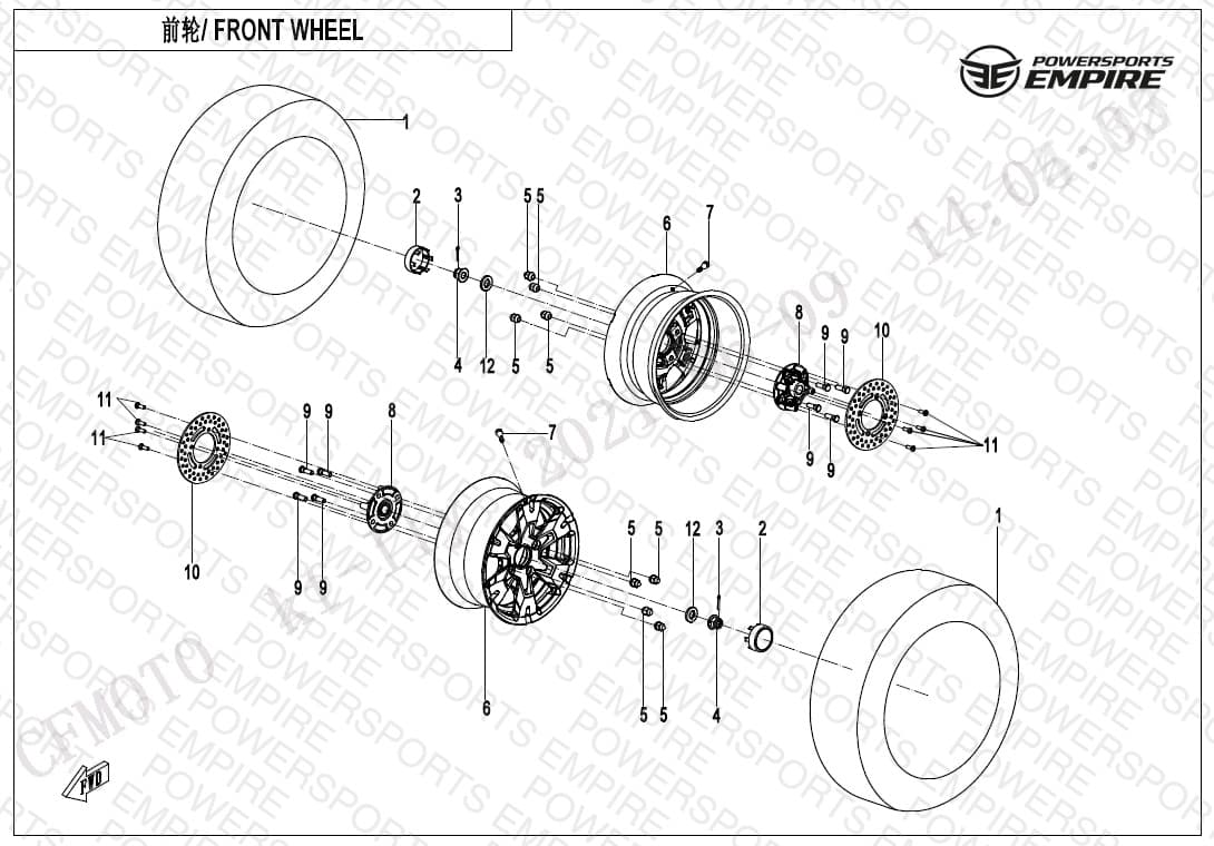 F07 — FRONT WHEEL