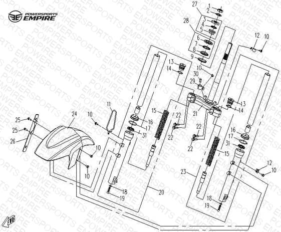 F07-2 — FRONT SUSPENSION(FOR NORMAL DASHBOARD)