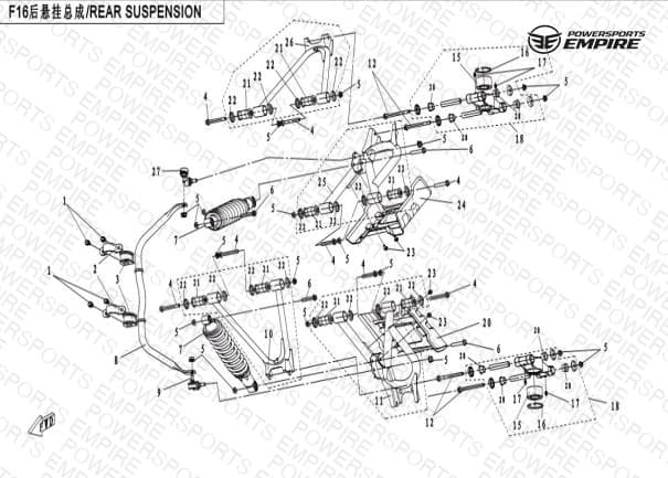 F06 — REAR SUSPENSION