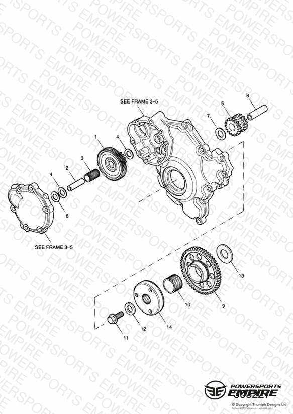 Alternator/Starter Drive Gears