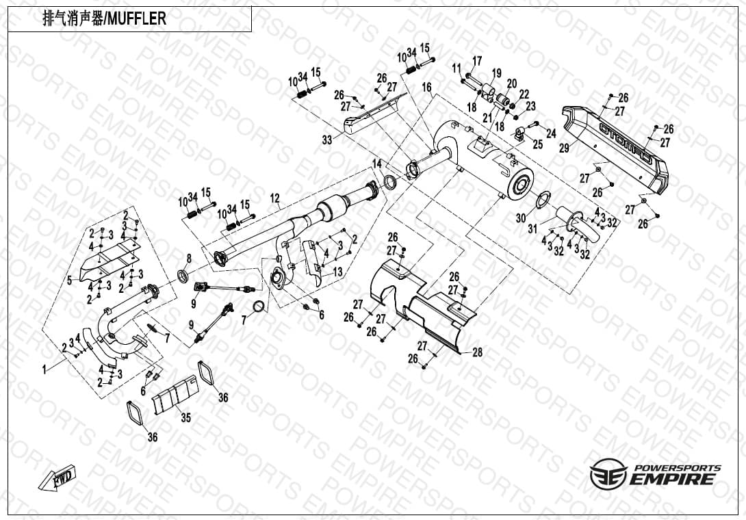 F02-1 — MUFFLER