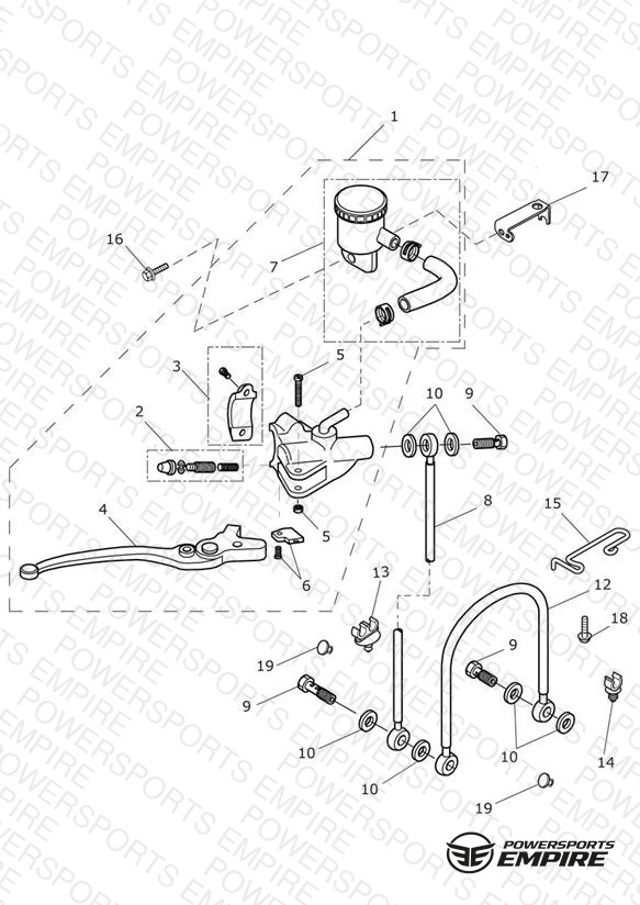 Front Brake Master Cylinder & Hoses