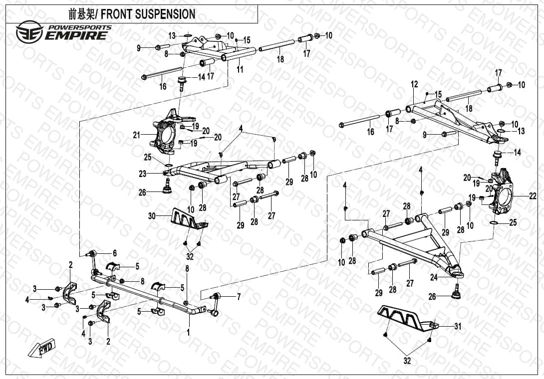 F05-1 — FRONT SUSPENSION